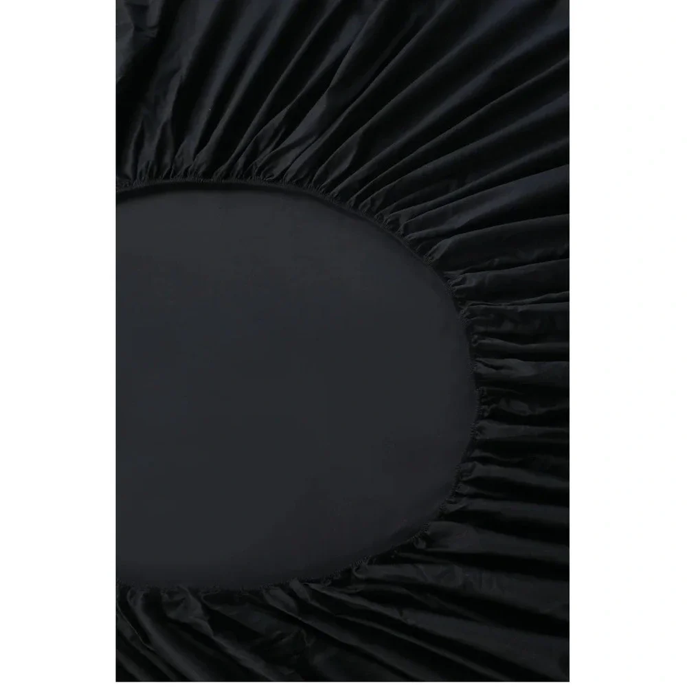 Of Joy Black 100% Cotton sheet set with Pillowcases -Top‎ Grade & Natural King